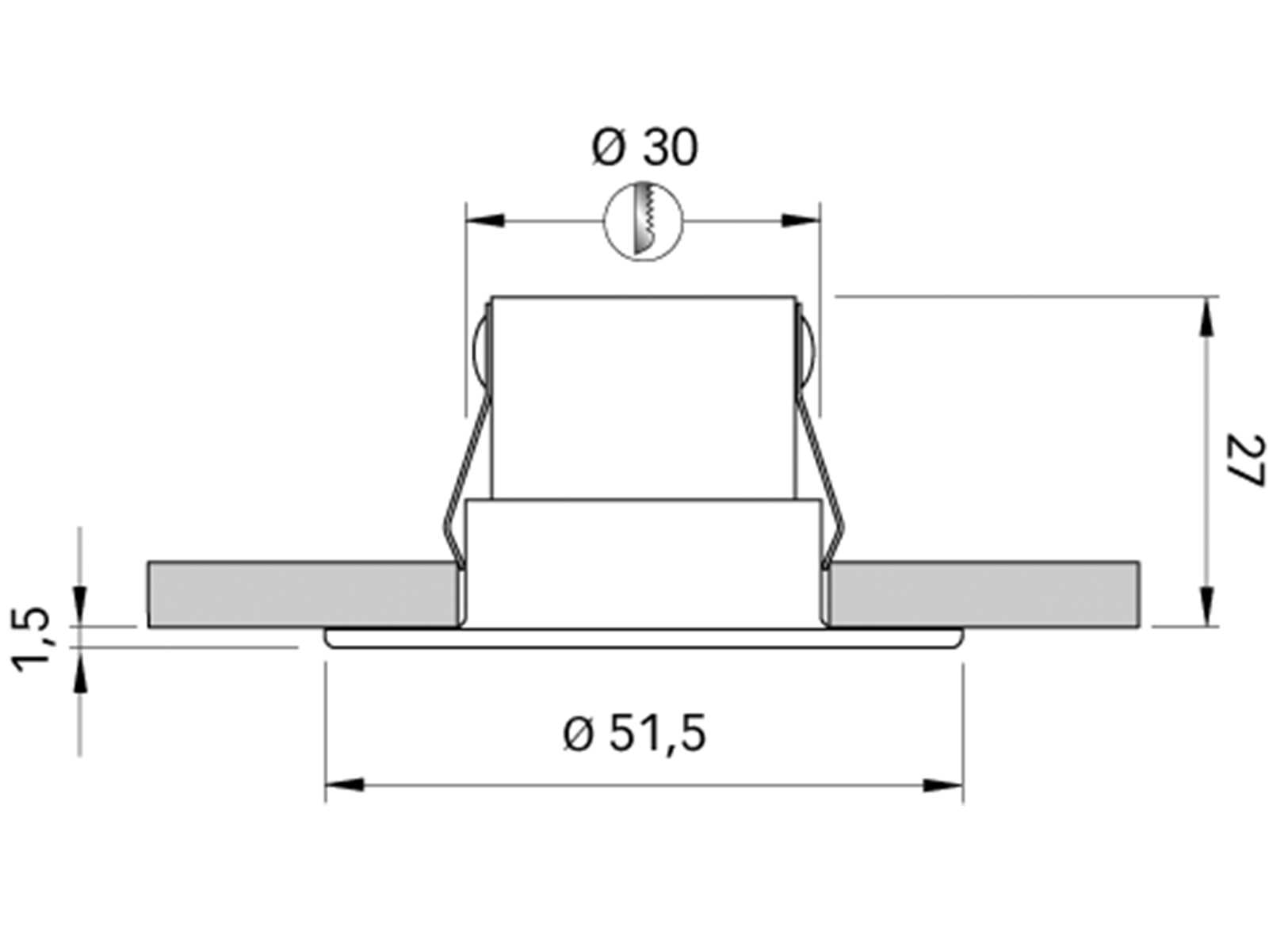 Faretto Led Luce Calda Quick Daisy IP66 Ø52mm-img2149033_2.jpg