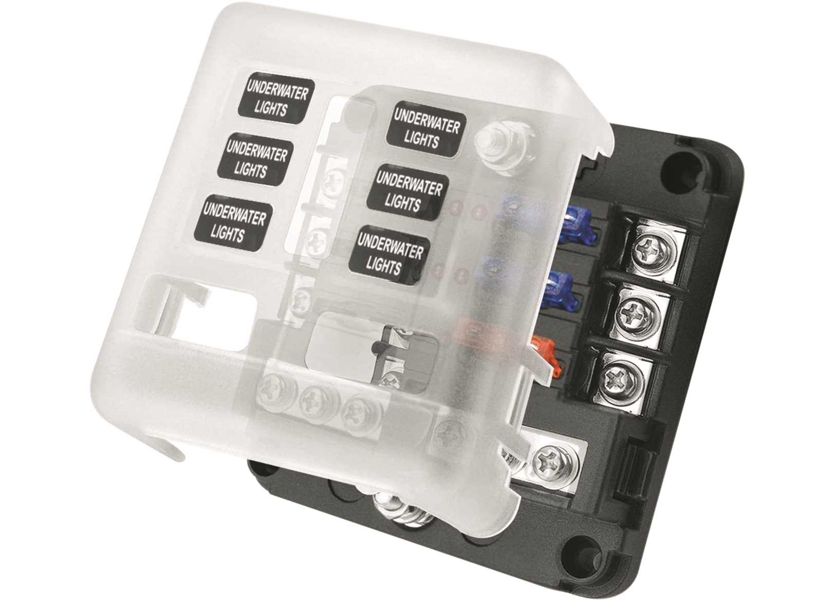 Image Scatola Portafusibili Unival 6 Posizioni Con Morsettiera