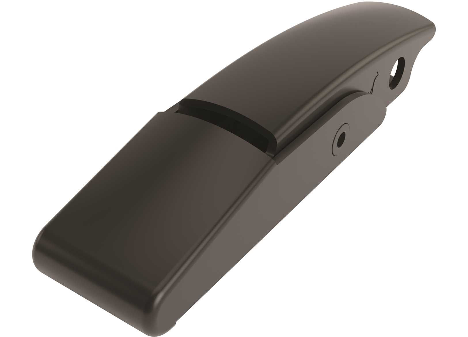 Image Chiusura a Leva Carenata Roca 93x23mm Acciaio Inox 316 Nero