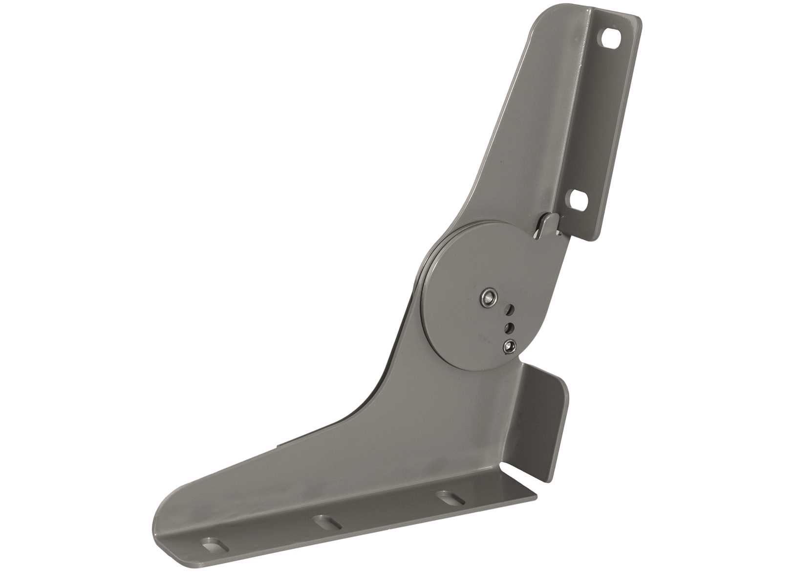 Image Reinforced No-pinch Seat Hinge 254x203 Mm Aluminum