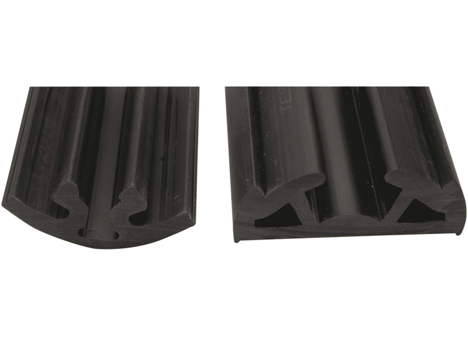 Image Bottazzo Profilo Parabordo Bino Nero h65mm l24m