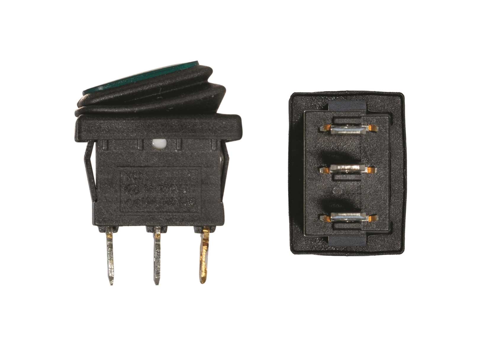 Square Rocker Switch On-off Green 6A 3 Terminals-img2100762_3.jpg