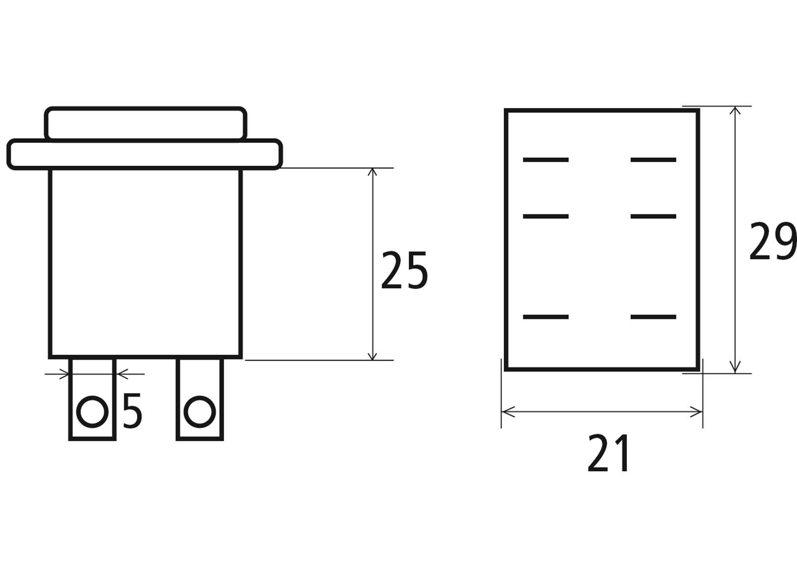 Interruttore Basculante On-off Rosso 20A 4 Terminali-img2100776_3.jpg