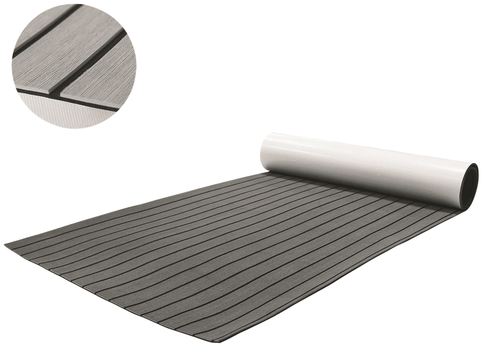 Image Rivestimento Eva Deck Fresato 200x100cm Grigio