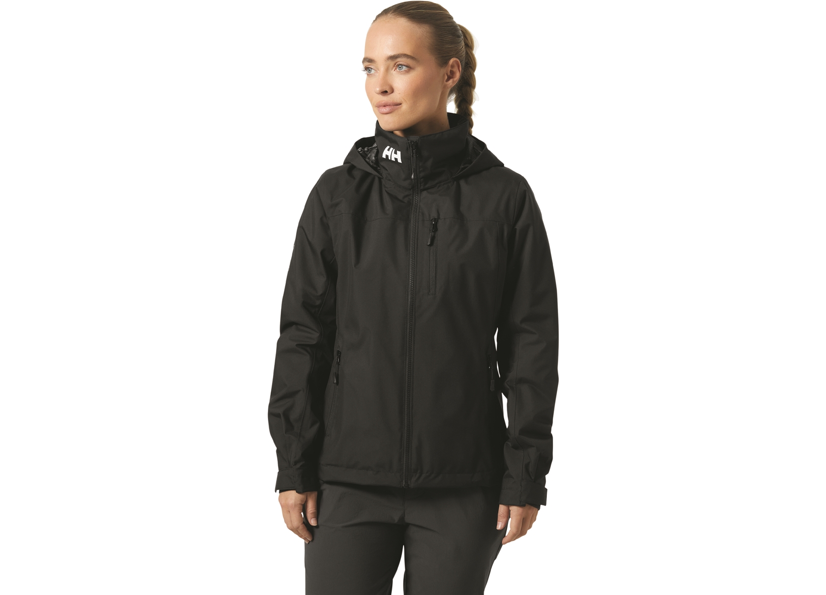 Giacca H/h Crew Midlayer 2.0 con Cappuccio Donna 990 Nero L-img3041918_3.jpg