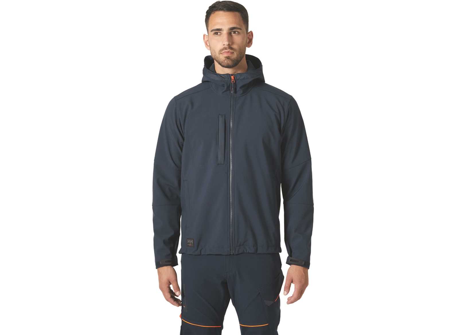 Giacca H/h Kensington Softshell con Cappuccio 590 Navy L-img3041632_3.jpg