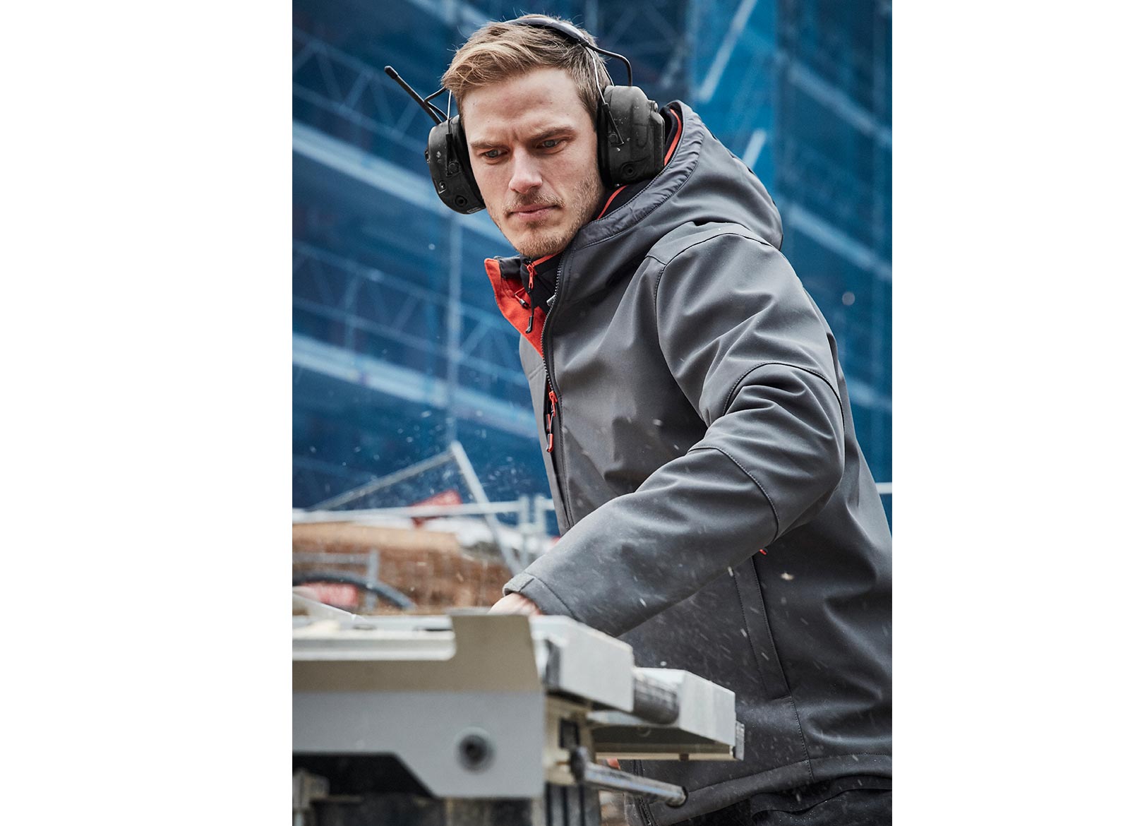 Giacca H/h Kensington Softshell con Cappuccio 990 Nero 2XL-img3041644_4.jpg