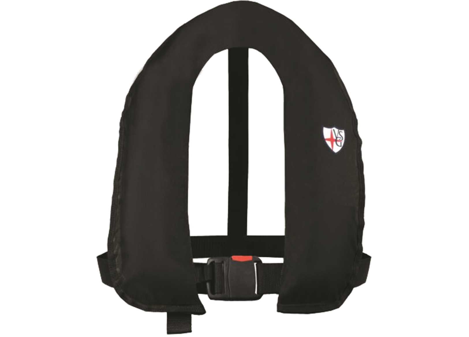 Image Giubbotto di Salvataggio Gonfiabile Vsg Skipper 150N Nero