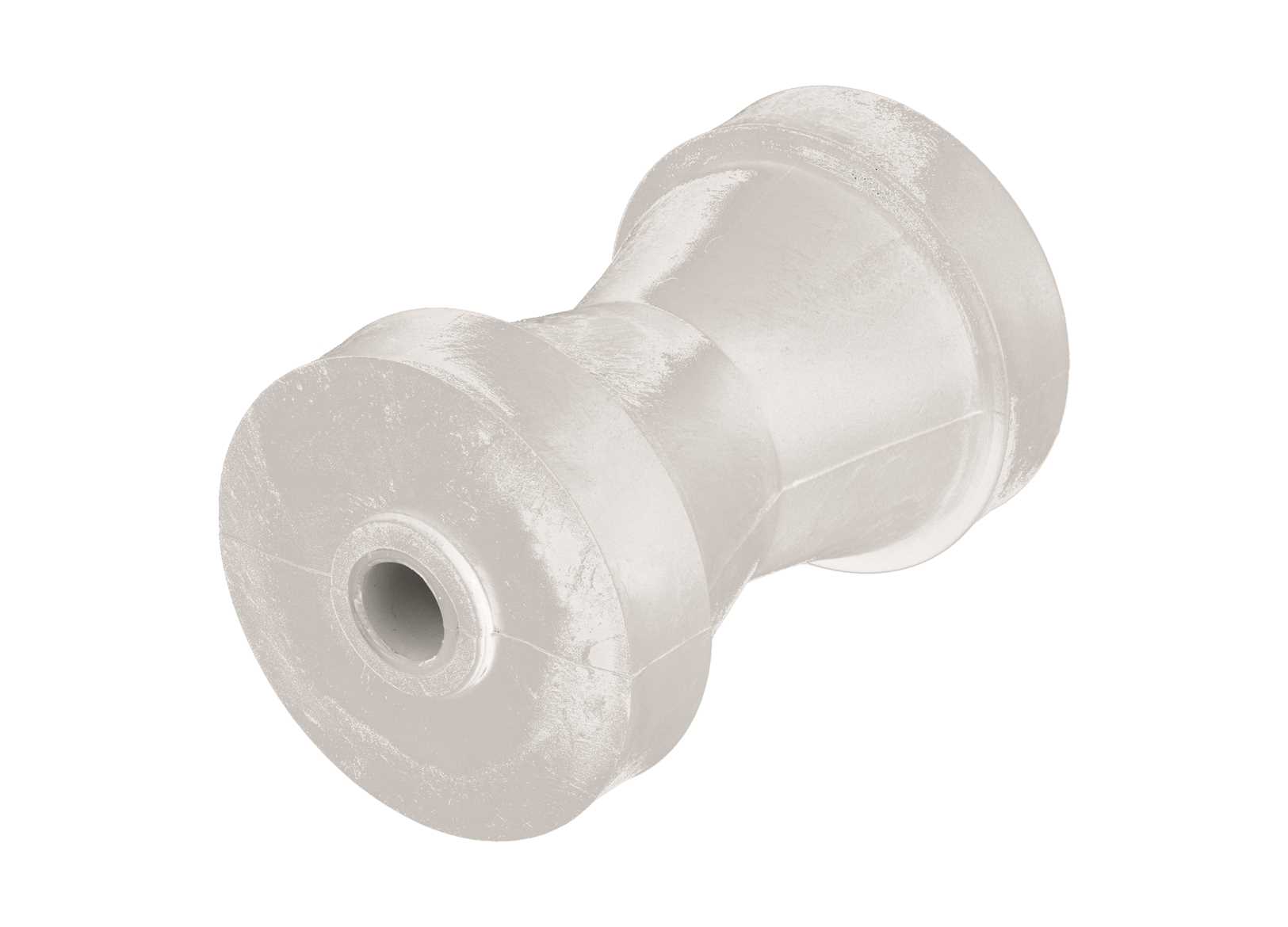 Image Rullo Centrale in Teflon per Carrelli 130x80mm f15mm