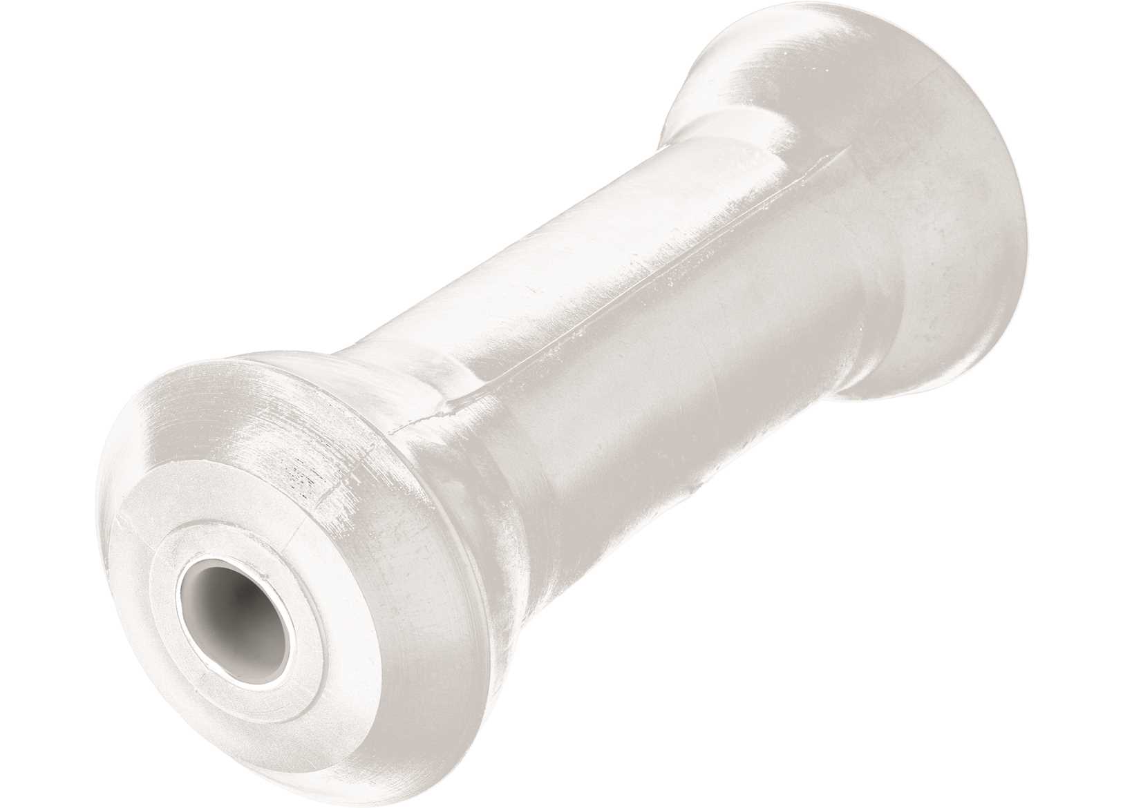 Image Rullo Centrale in Teflon per Carrelli 215x80mm Foro &Oslash;20mm