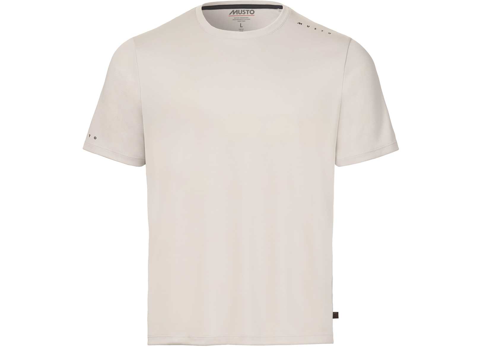 Image Musto Crew Sunblock T-shirt 813 Platinum S