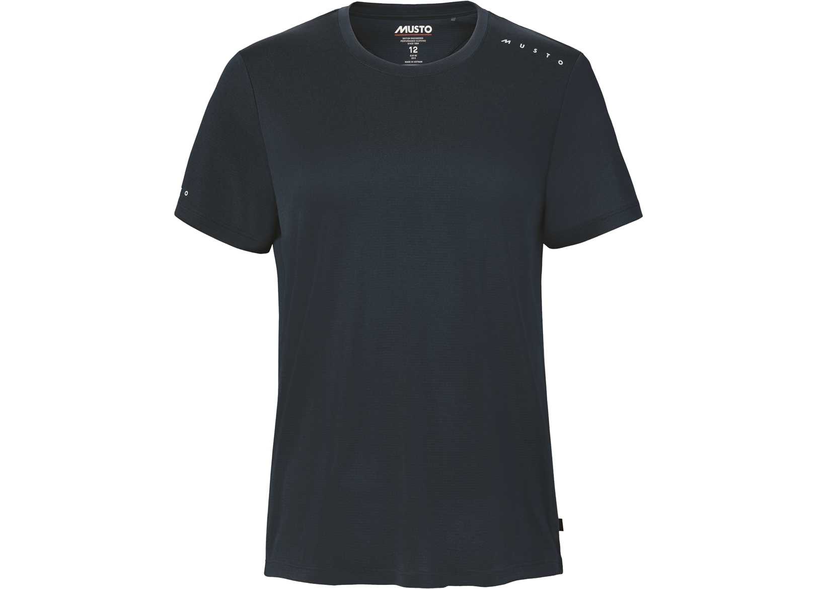 Image T-shirt Musto Crew Sunblock Donna 597 Blu Navy M