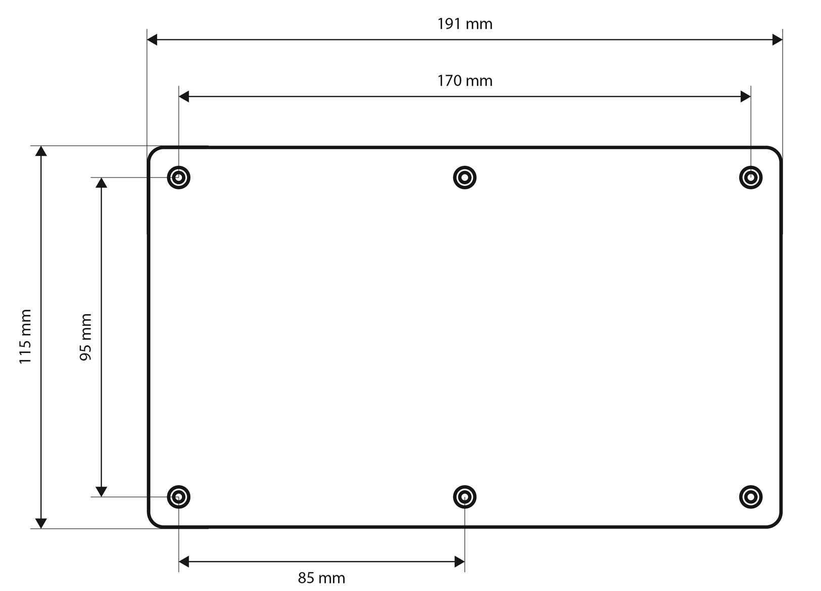 Pannello Alluminio Nero Con Interrutori Basculanti 5+1 Posizioni-img2102538.jpg