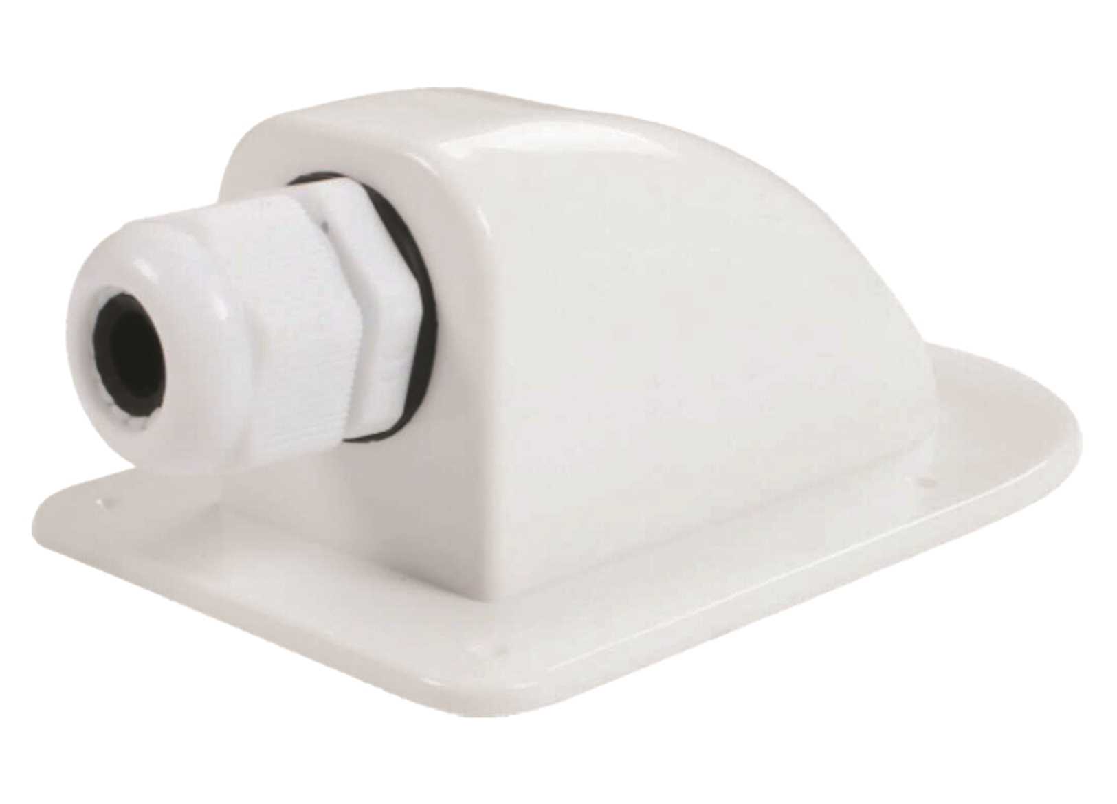 Image Top Mount Cable Gland Single White