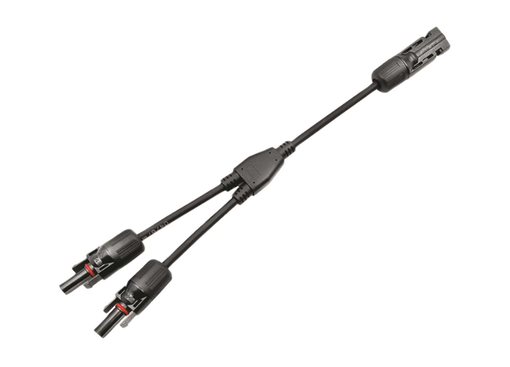 Image Y MC4 Extension Cable 1XFEMALE/2XMALE 4mm 30cm