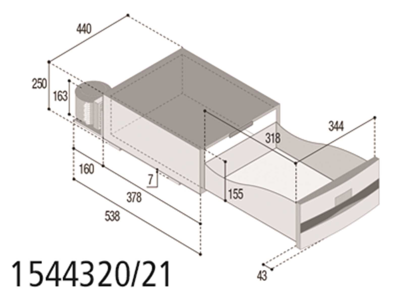 Frigo a Cassetto 20L Vf D20A Nero-img1544321_1.jpg