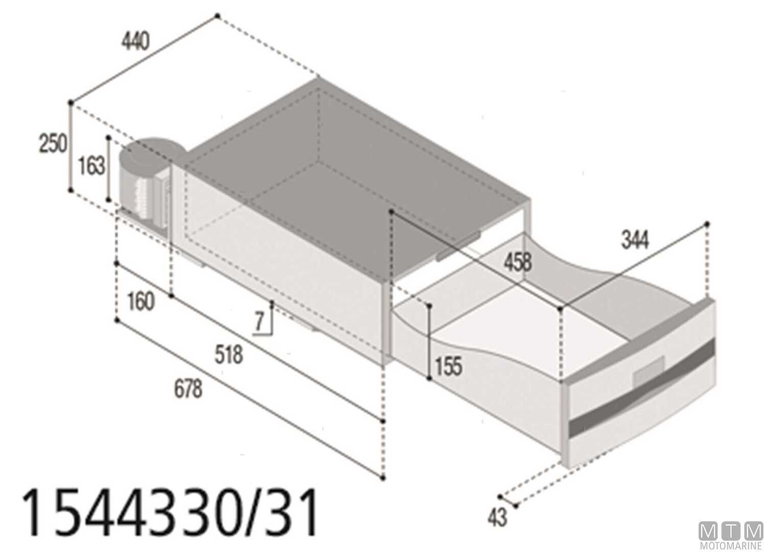 Drawer Refrigerator 30L Vf D30A White External Compressor-img1544330_.jpg