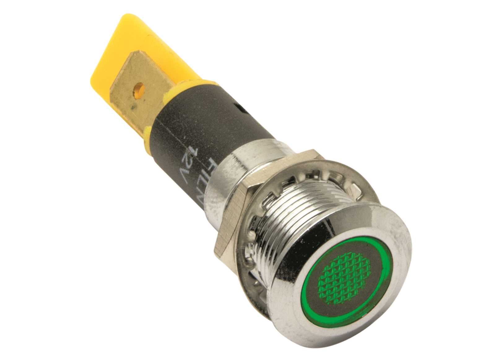 Image Spia Led Verde 24V &Oslash;12mm
