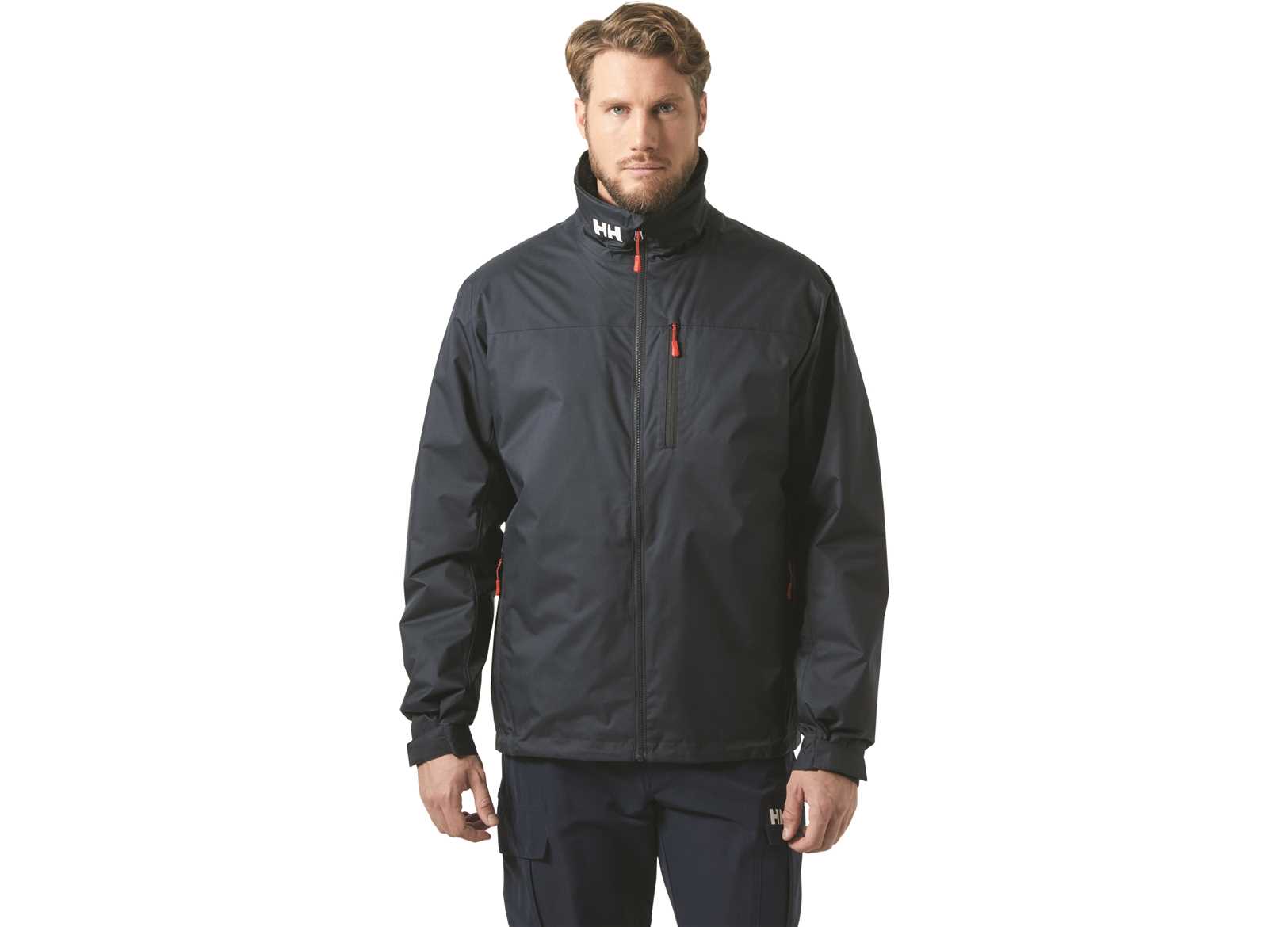 Giacca H/h Crew Pile con Cappuccio 597 Navy M-img3042072_3.jpg