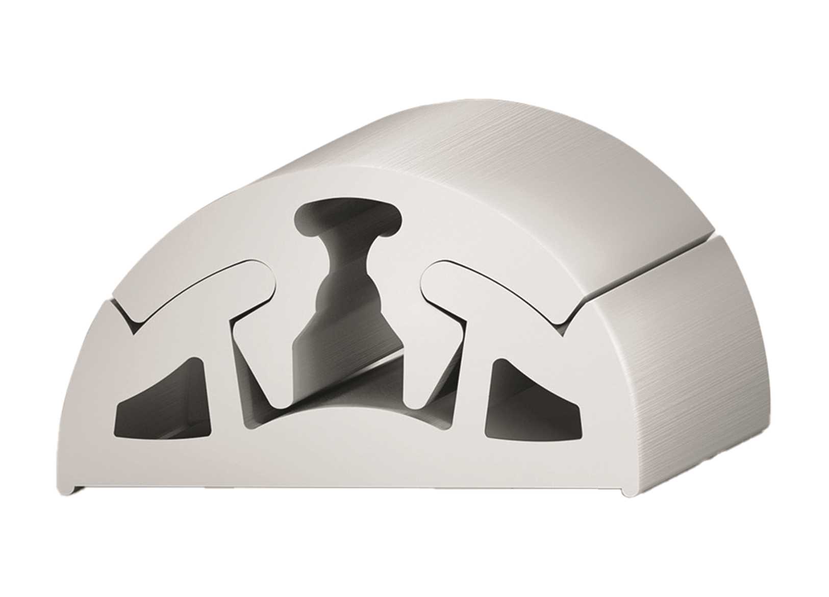 Image Bottazzo Profilo Parabordo Bino Bianco h40mm l24m