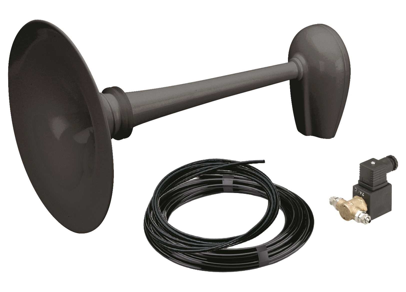 Tromba a Norme R.i.na. Marco per Compressore 12V l449mm Nera-img1901526_1.jpg