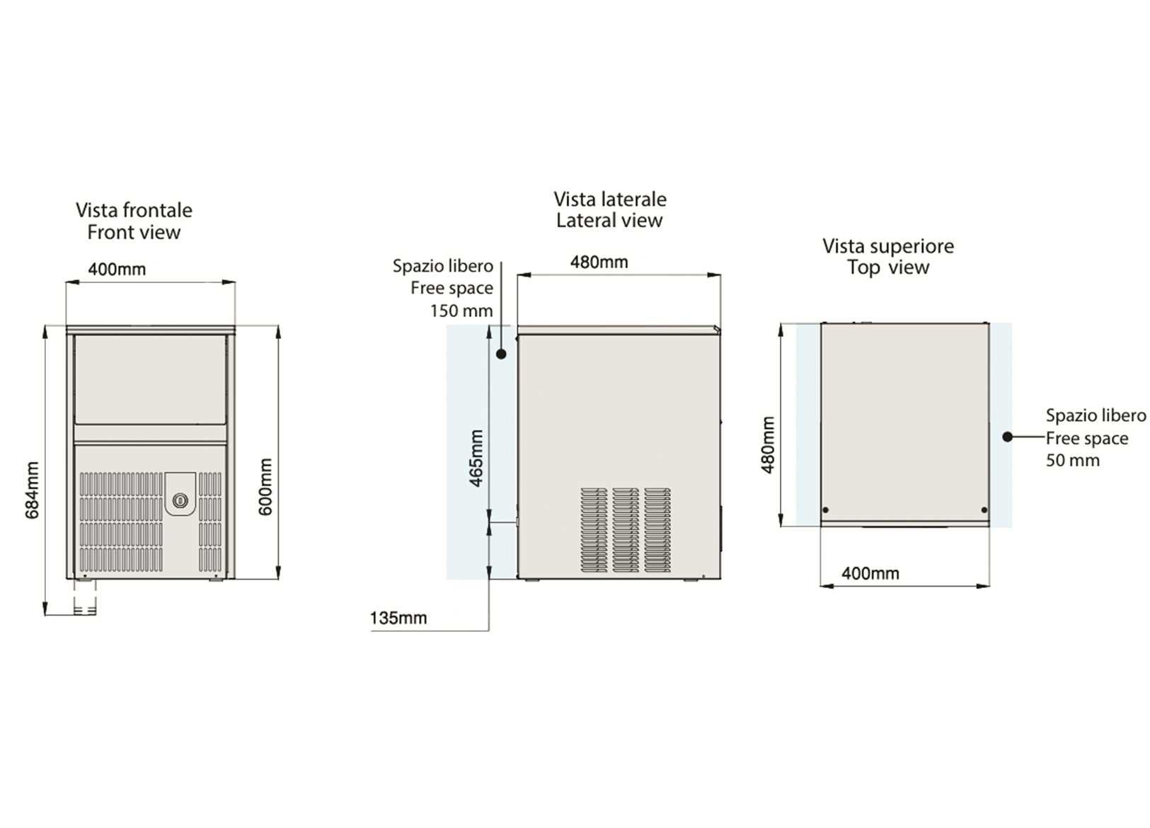 Fabbricatore di Ghiaccio Vf VF28 Bright Plus-img1547062_2.jpg