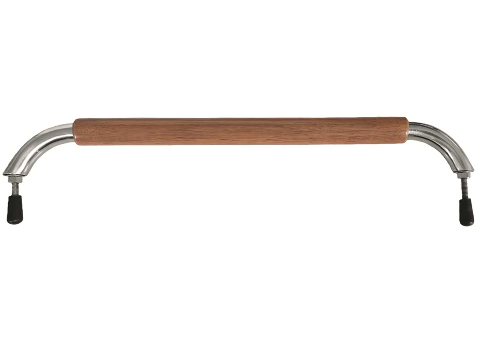 Image Passamano Acciaio Inox e Teak Base Standard l610mm