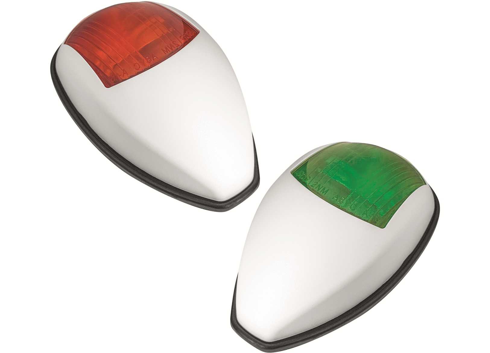 Coppia Fanali di Via Led di Prua Rosso e Verde Bianchi-img2111568_1.jpg