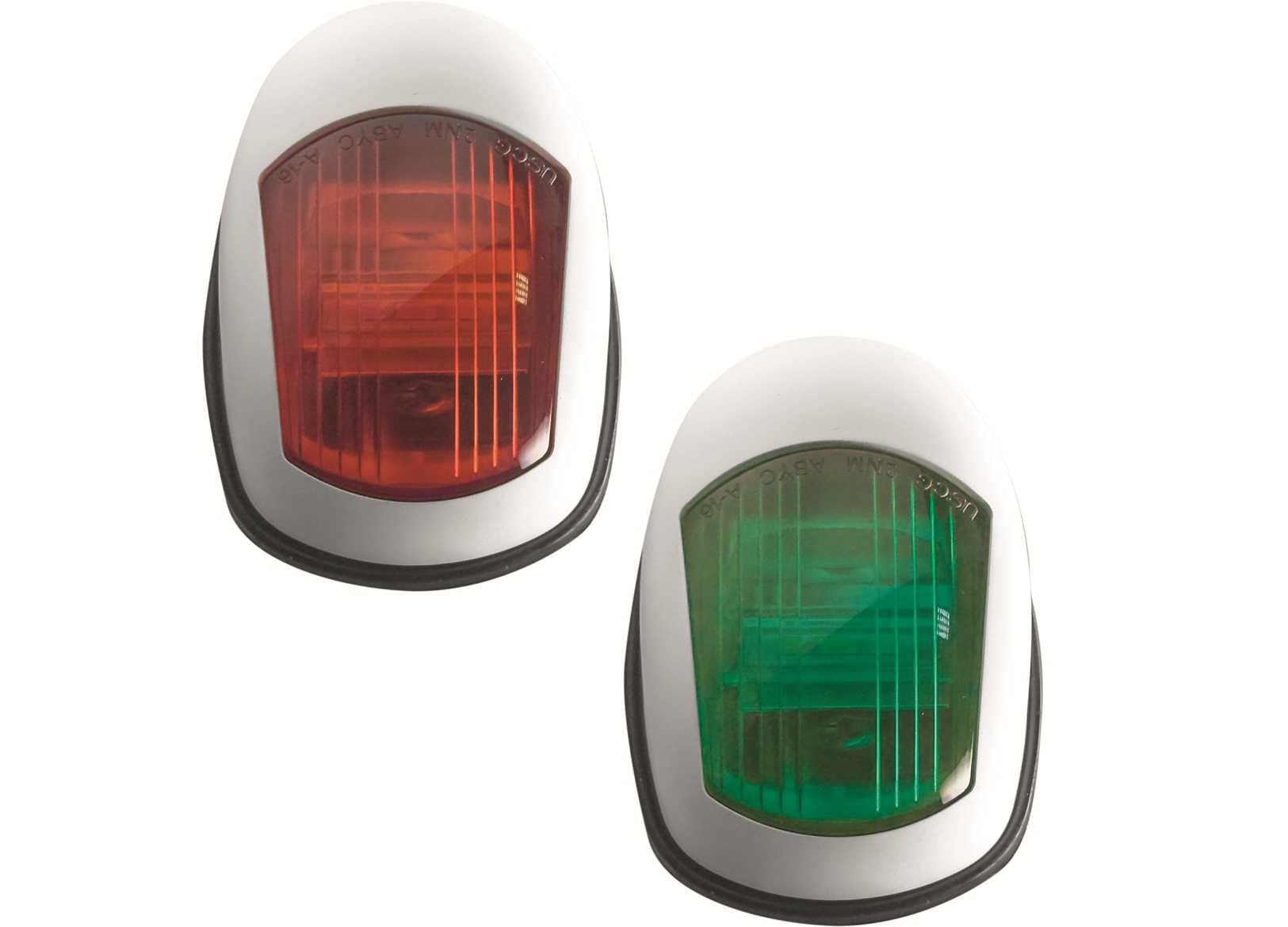 Coppia Fanali di Via Led di Prua Rosso e Verde Bianchi-img2111568_2.jpg