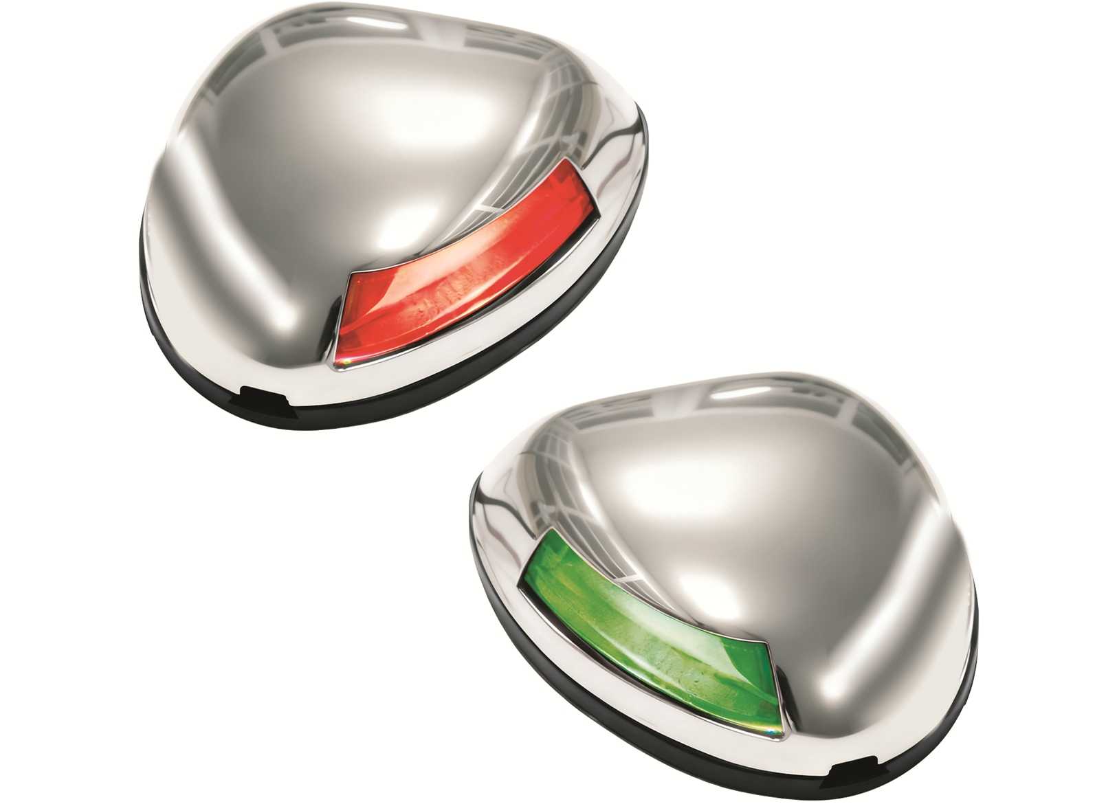 Coppia Fanali di Via Led di Prua Rosso e Verde Compact in Acciaio Inox-img2111582_1.jpg