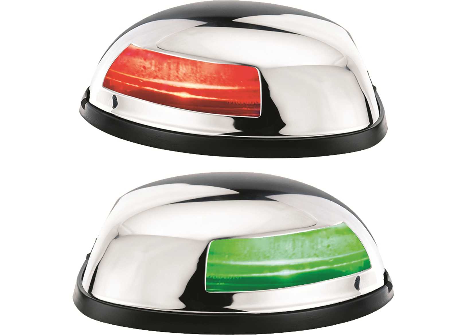 Coppia Fanali di Via Led di Prua Rosso e Verde Compact in Acciaio Inox-img2111582_2.jpg