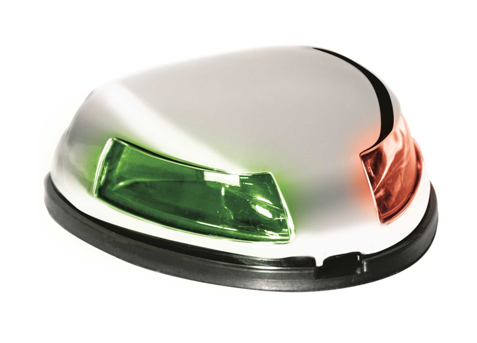 Fanale di Via Led di Prua Combinato Rosso e Verde Compact Inox-img2111584_2.jpg