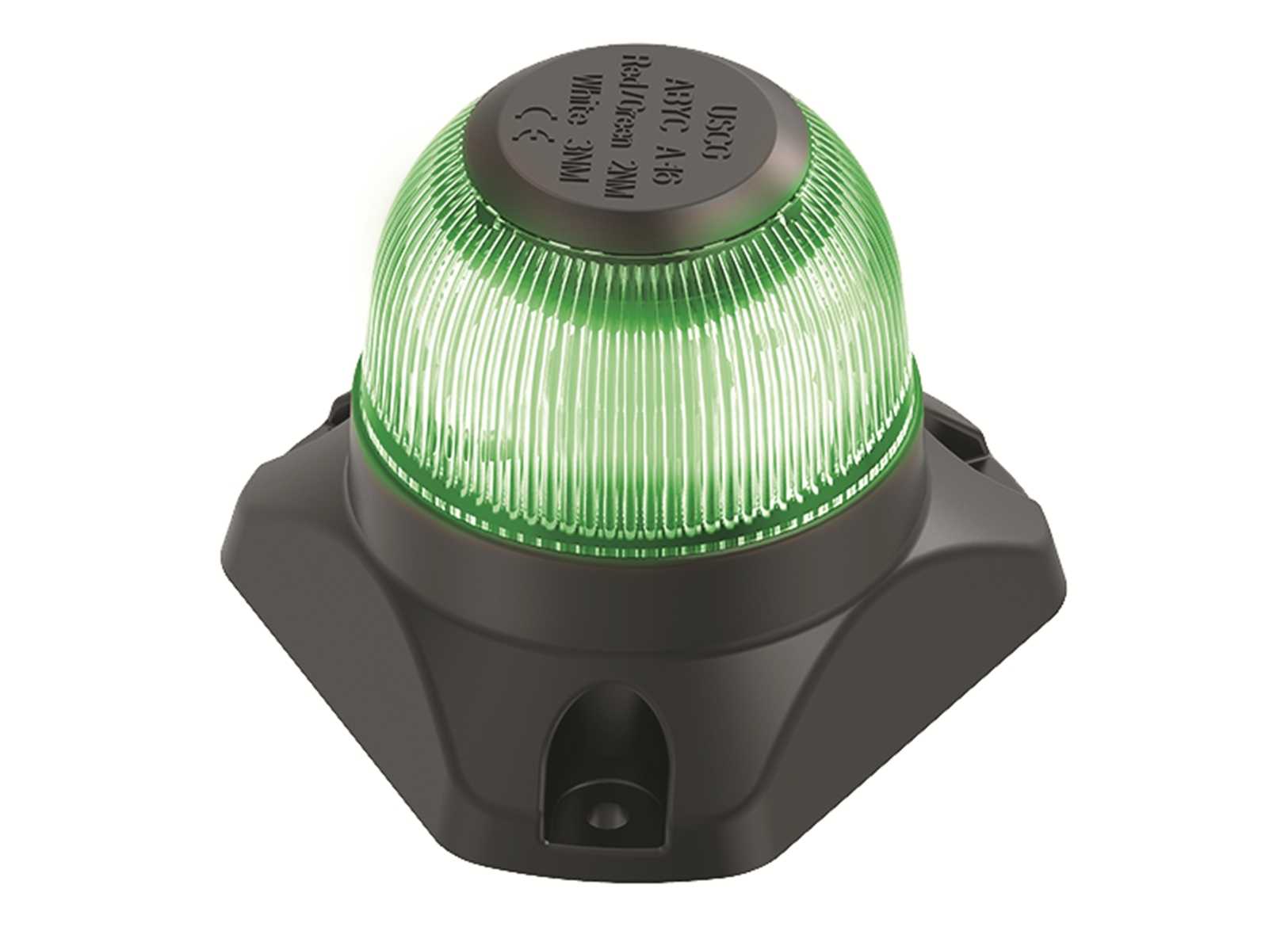 Image Led 360 Green Navigation Light h67mm