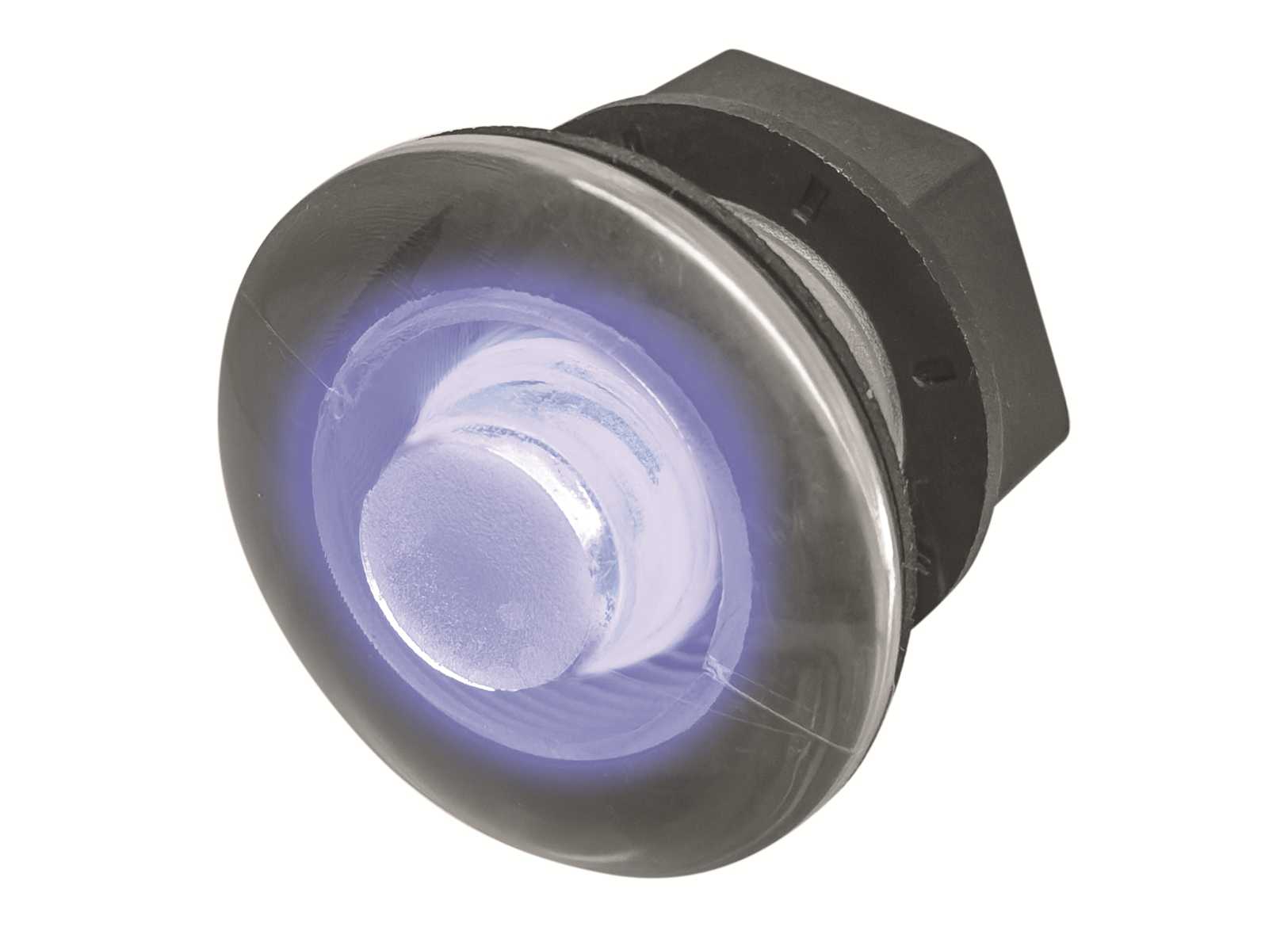 Image Luce Cortesia Led Blu a Incasso &Oslash;38mm