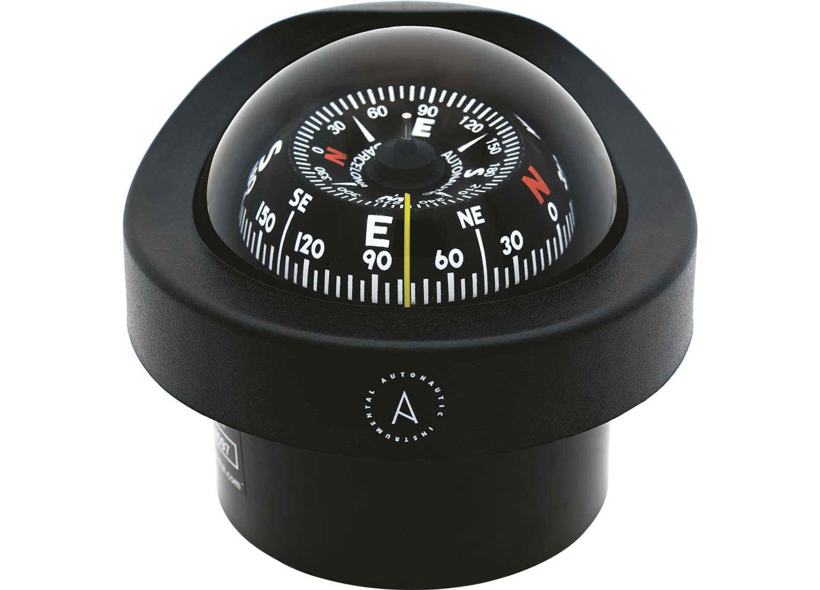 Image Bussola A-Nautic C12-110 Nera Rosa da 85mm