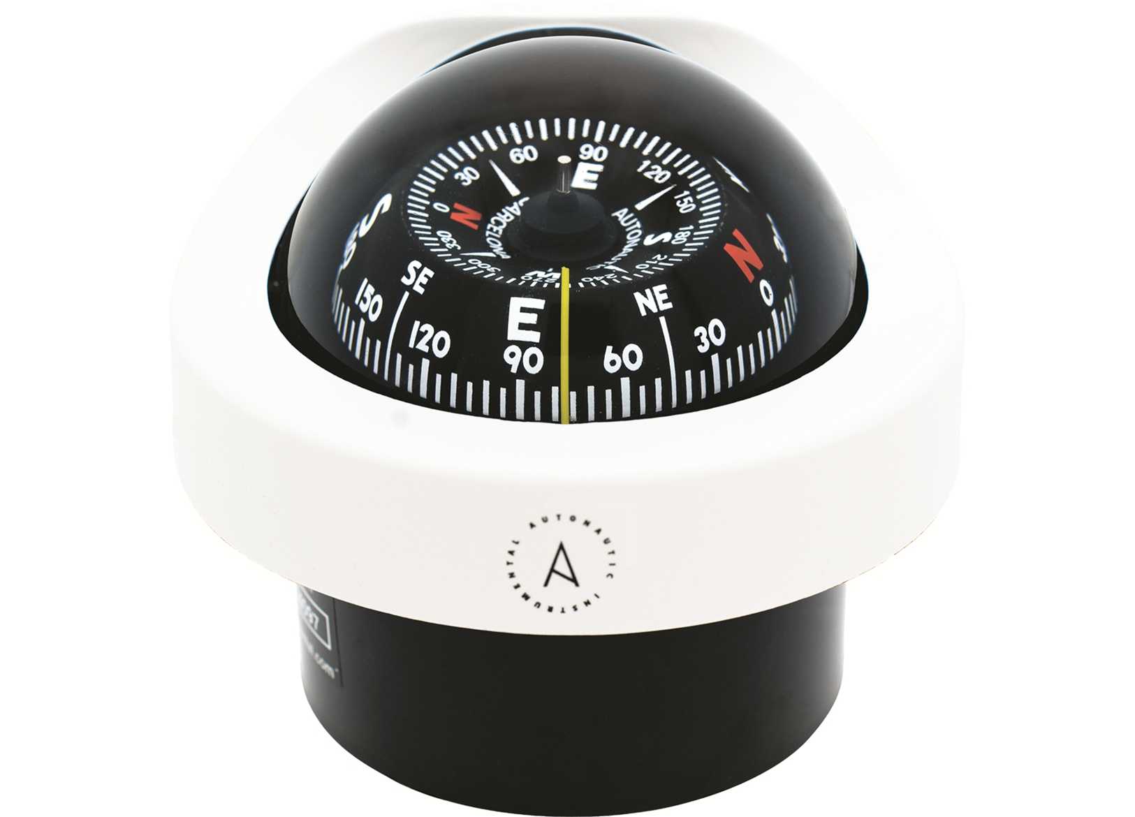 Image Bussola A-Nautic C12-110 Rosa 85mm Bianca