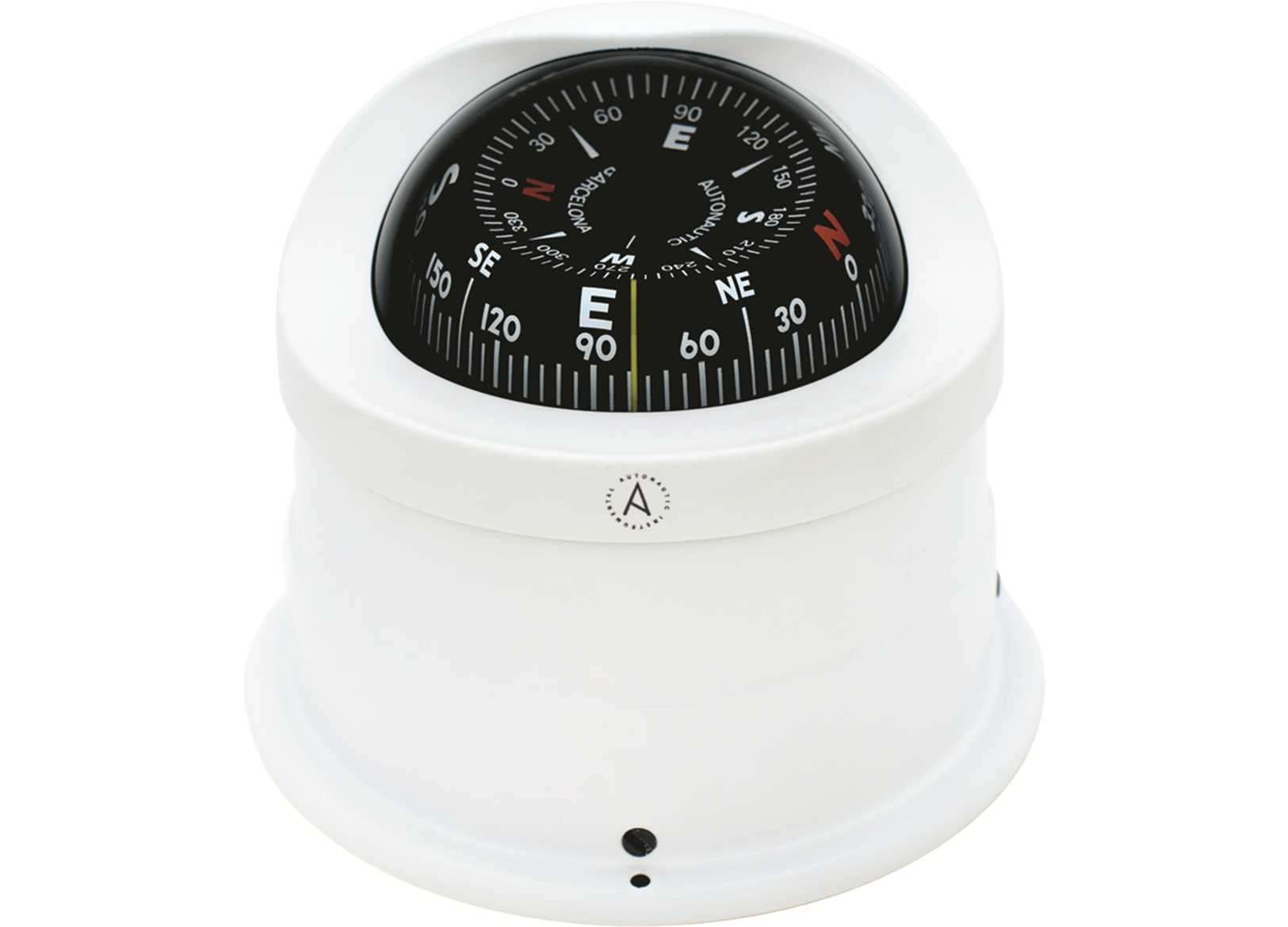Image Bussola A-Nautic C15 Rosa da 100mm Bianca