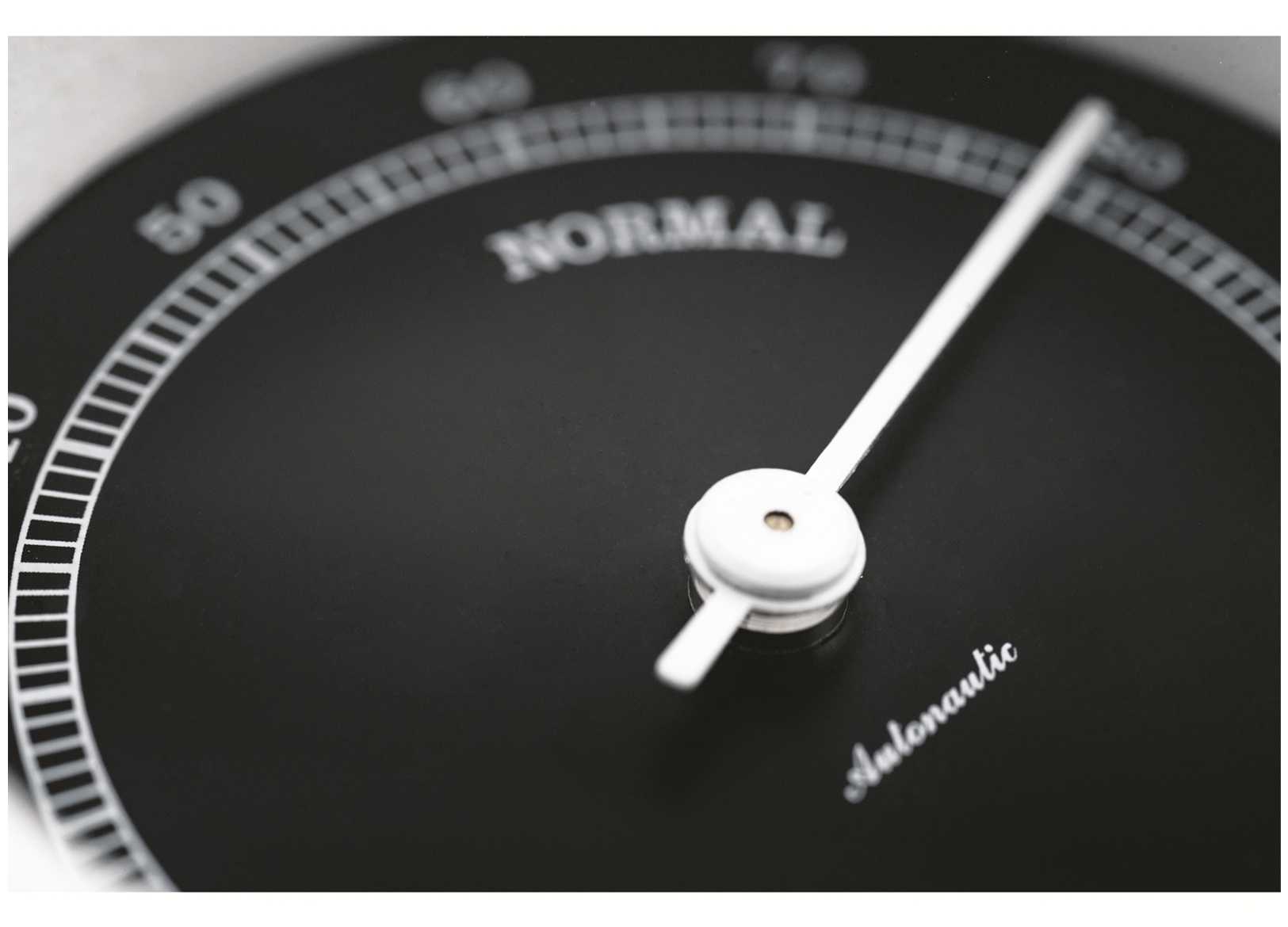 Igrometro A-Nautic Minor 72mm Quadrante Nero Ottone Cromato-img2418040_8.jpg