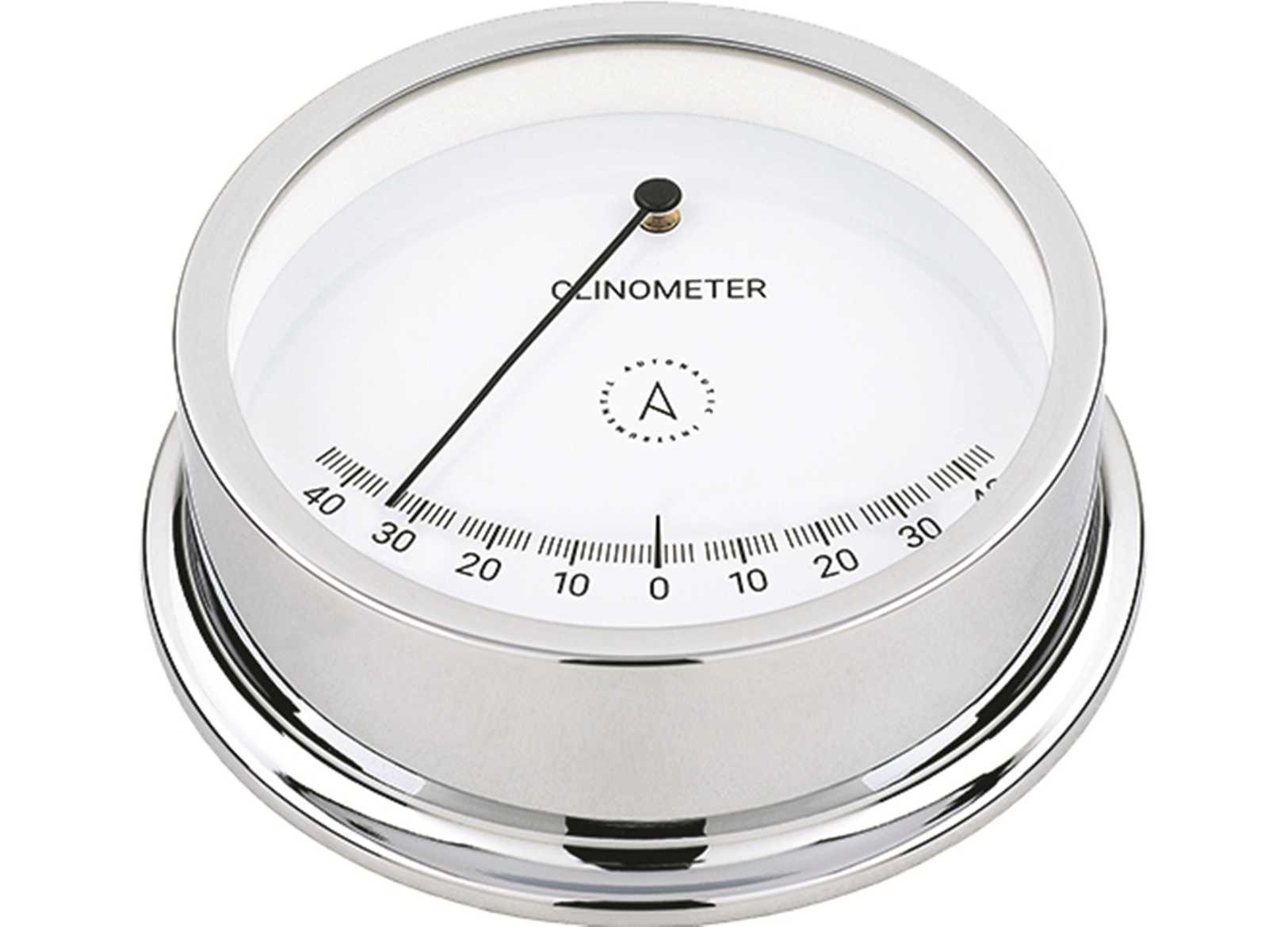 Image Inclinometro A-Nautic Pacific 120mm Ottone Cromato