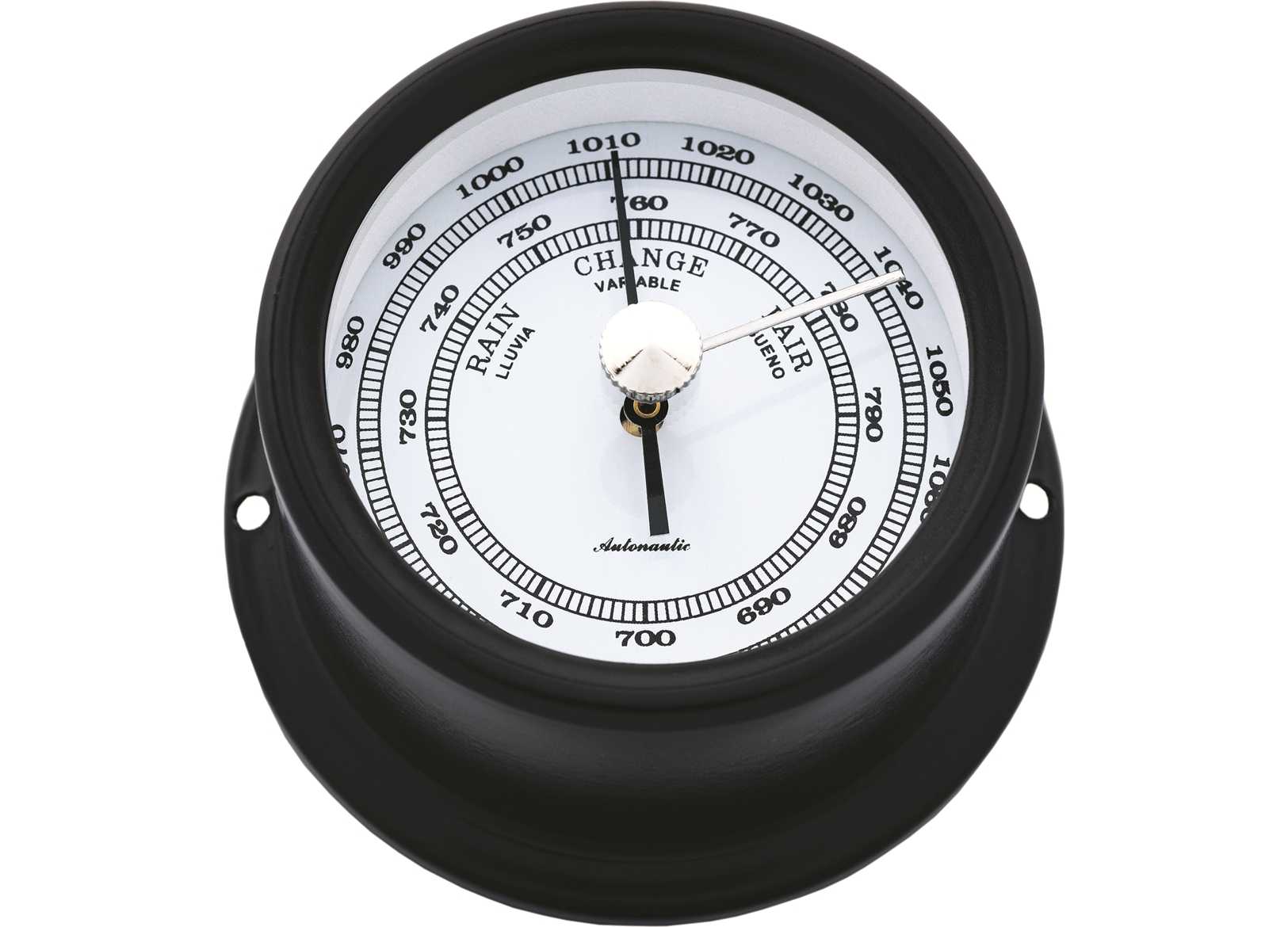 Image Barometro A-Nautic Minor 72mm Alluminio Nero