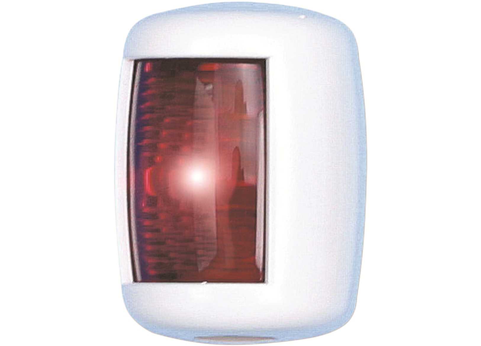 Image Fanale di Via Laterale Rosso Led Mini Bianco 43x61mm