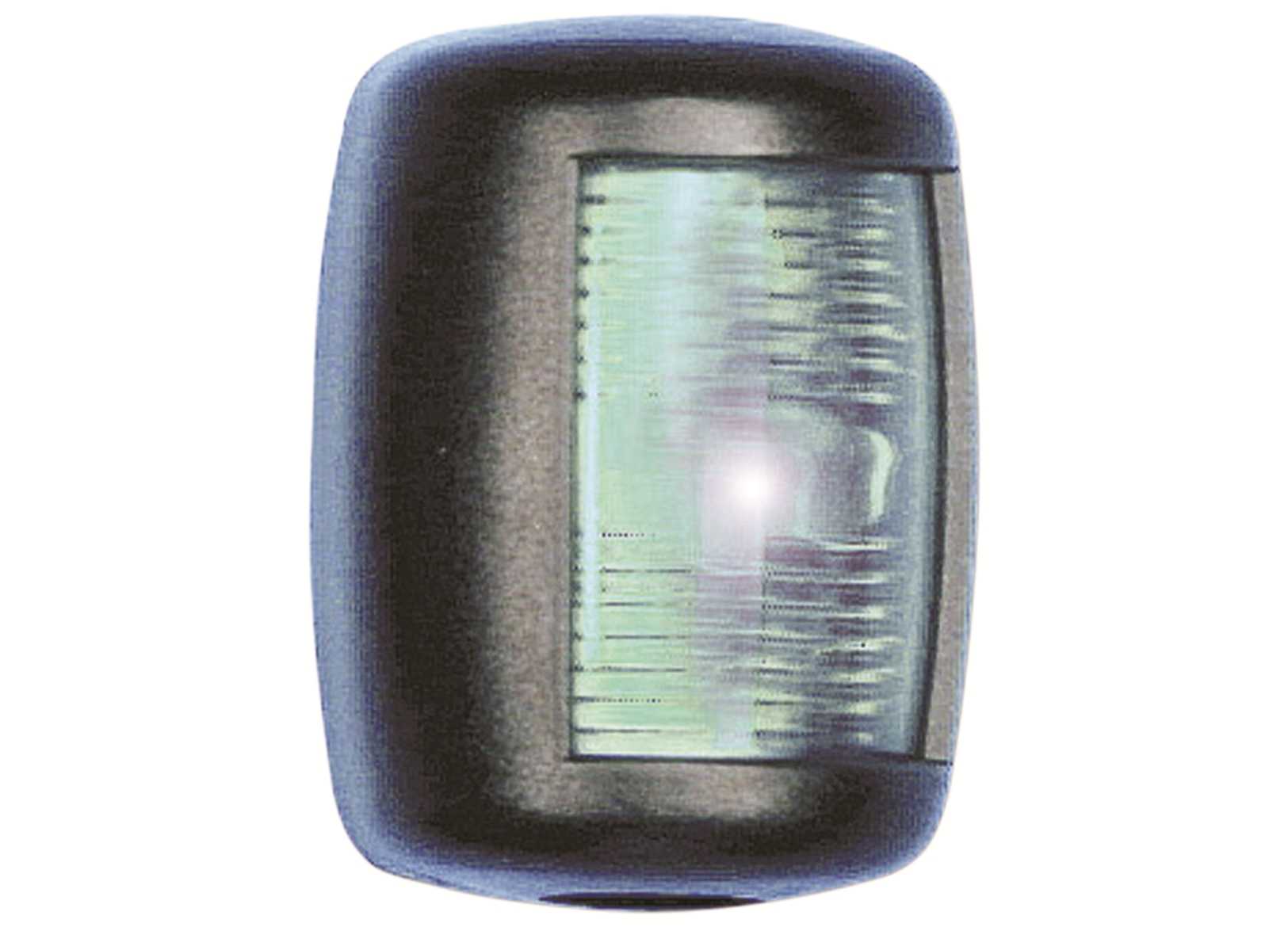 Image Fanale di Via Laterale Verde Led Mini Nero 43x61mm