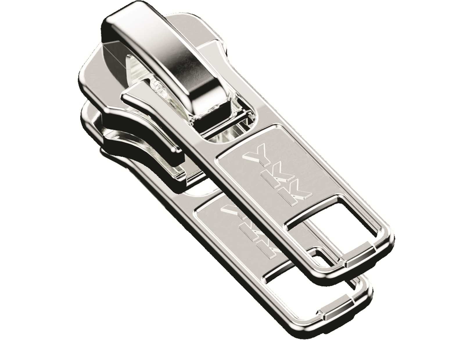 Image Ykk Zipper Slider S/steel