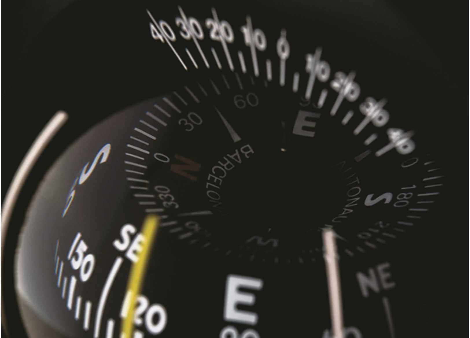 Bussola a Paratia A-Nautic C9 Nera Rosa da 85mm-img2500905_4.jpg