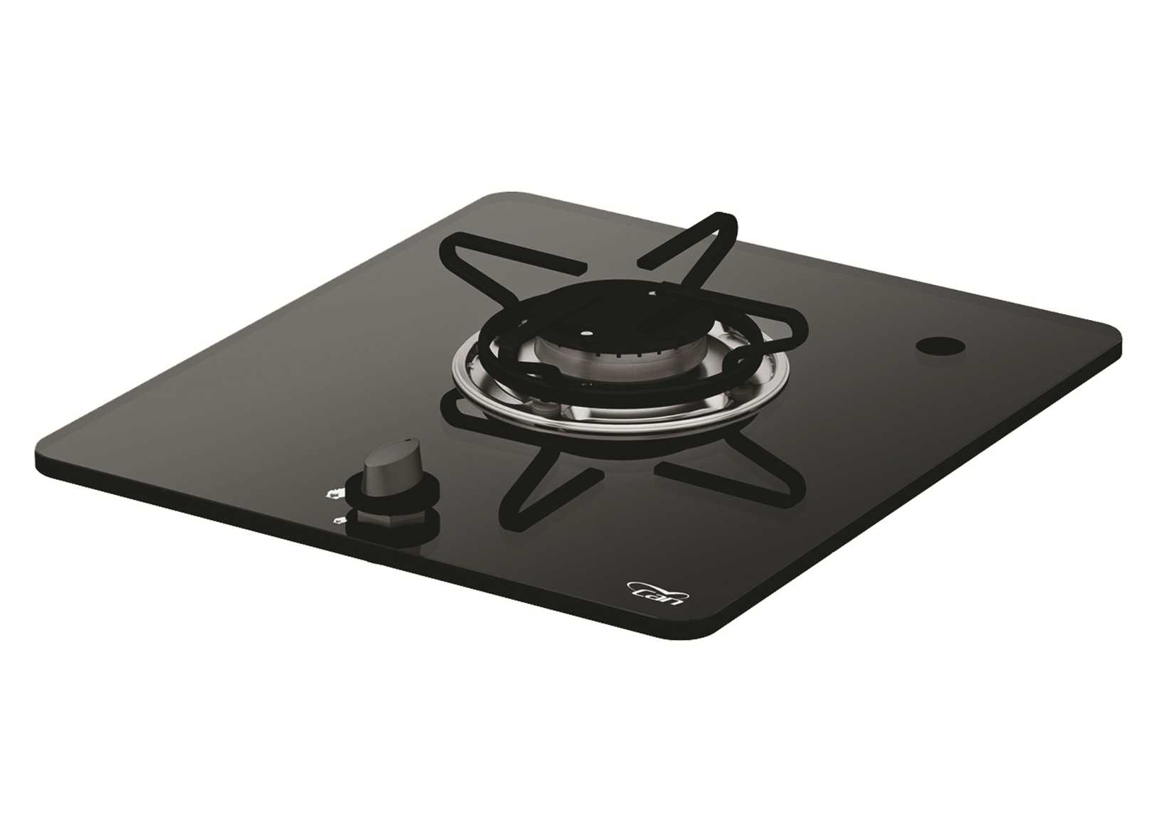 Image Fornello a Gas 1 fuoco Can PV1320 Piano in Vetro Temperato