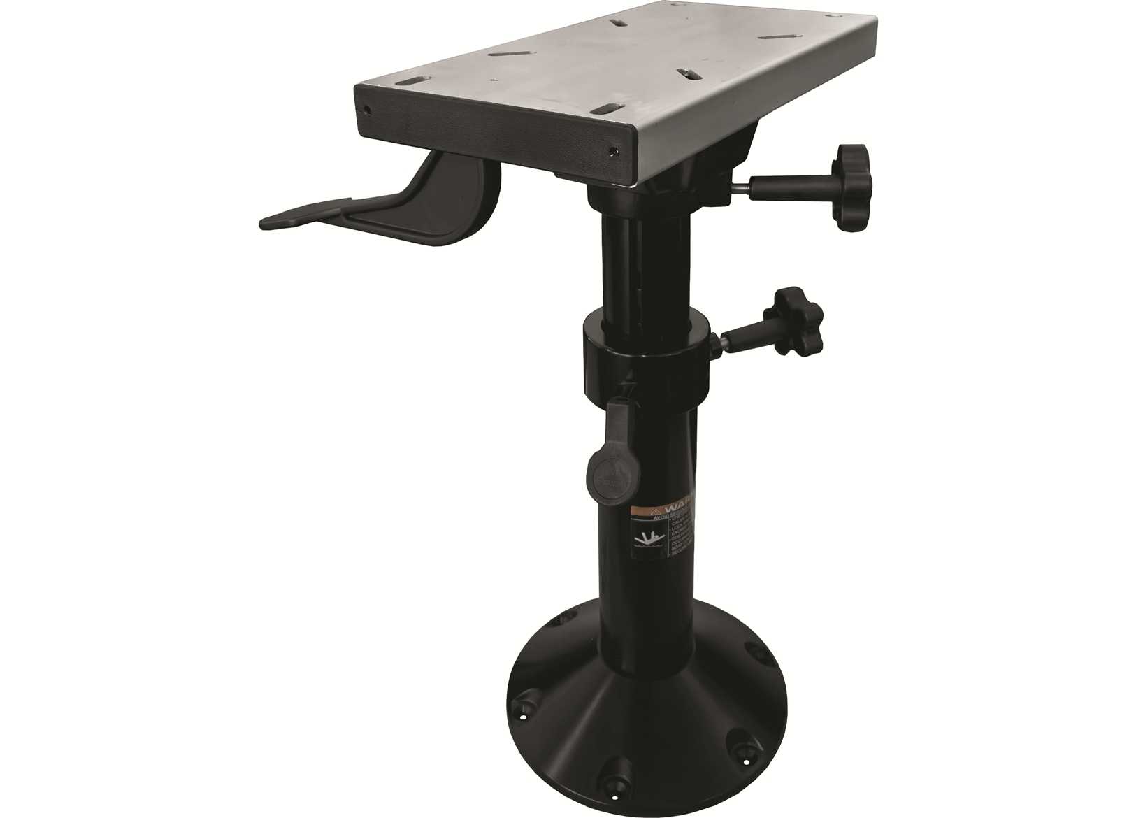 Image Master Adjustable Seat Pedestal h435/635mm Black Aluminum