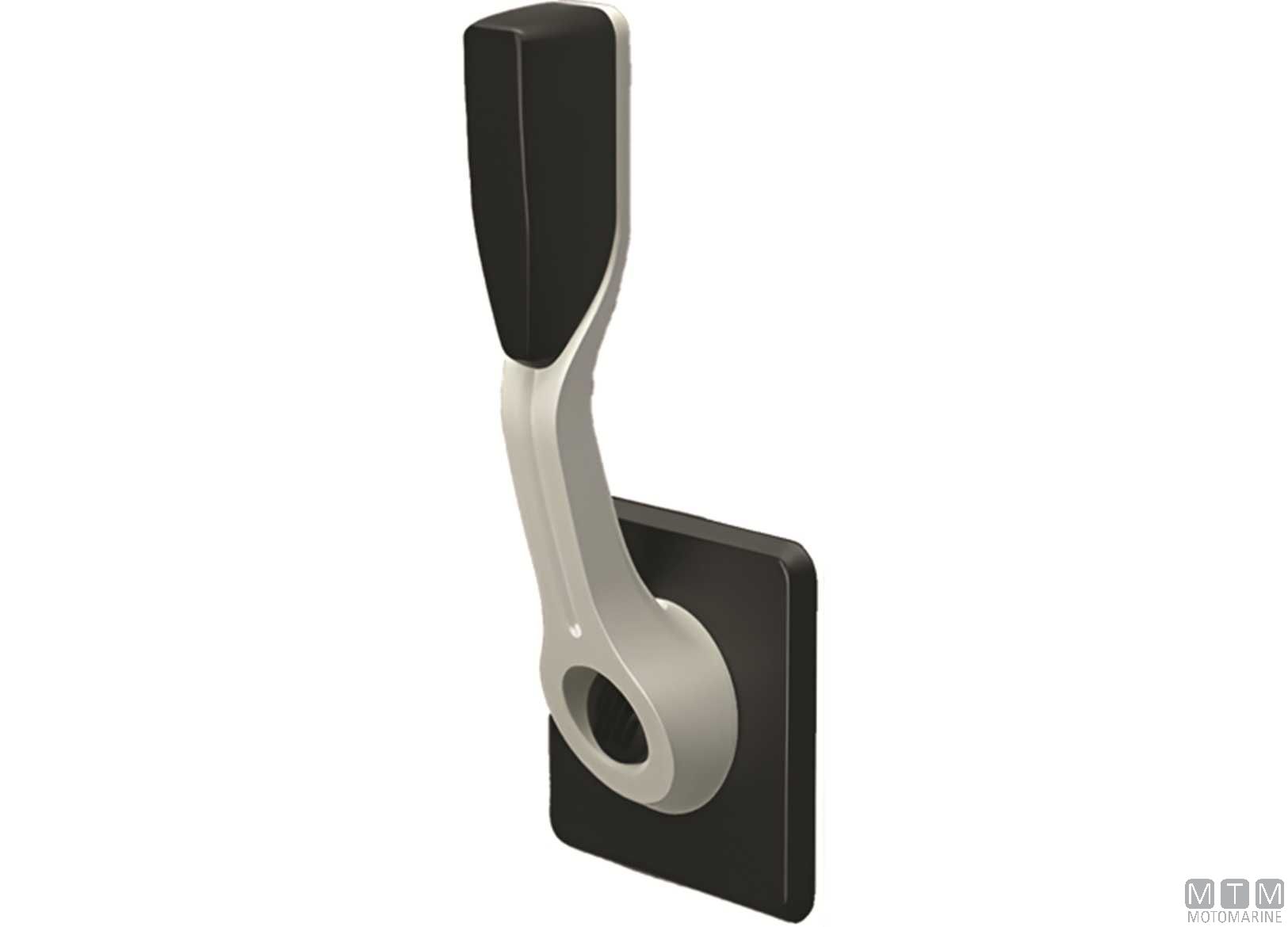 Image Comando Monoleva Doppia Azione Ultraflex B186B Bianca per Paratia