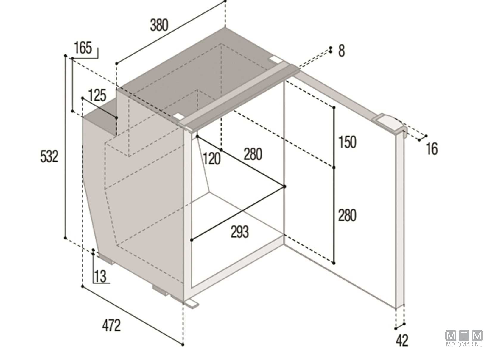 Frigo 51L Vf C51I Nero Compressore Interno-img1544451_1.jpg