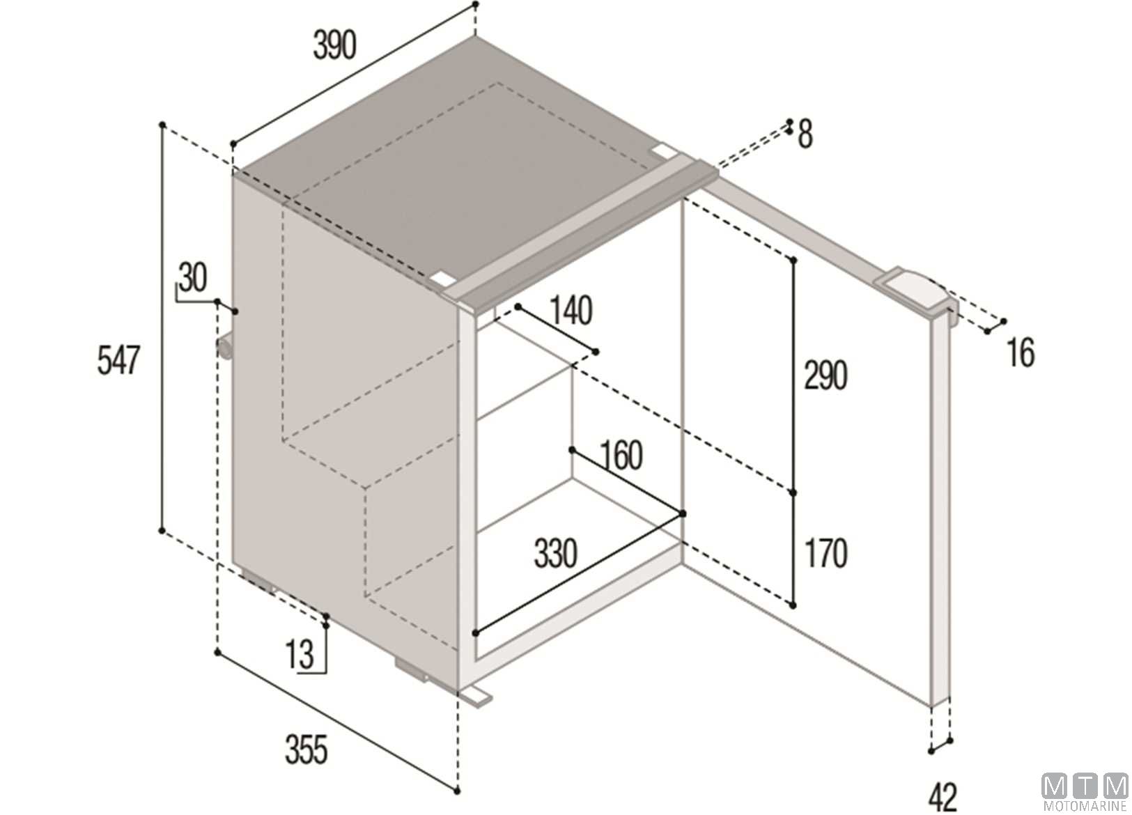 Frigo 39L Vf C39i Nero Compressore Interno-img1543139_1.jpg
