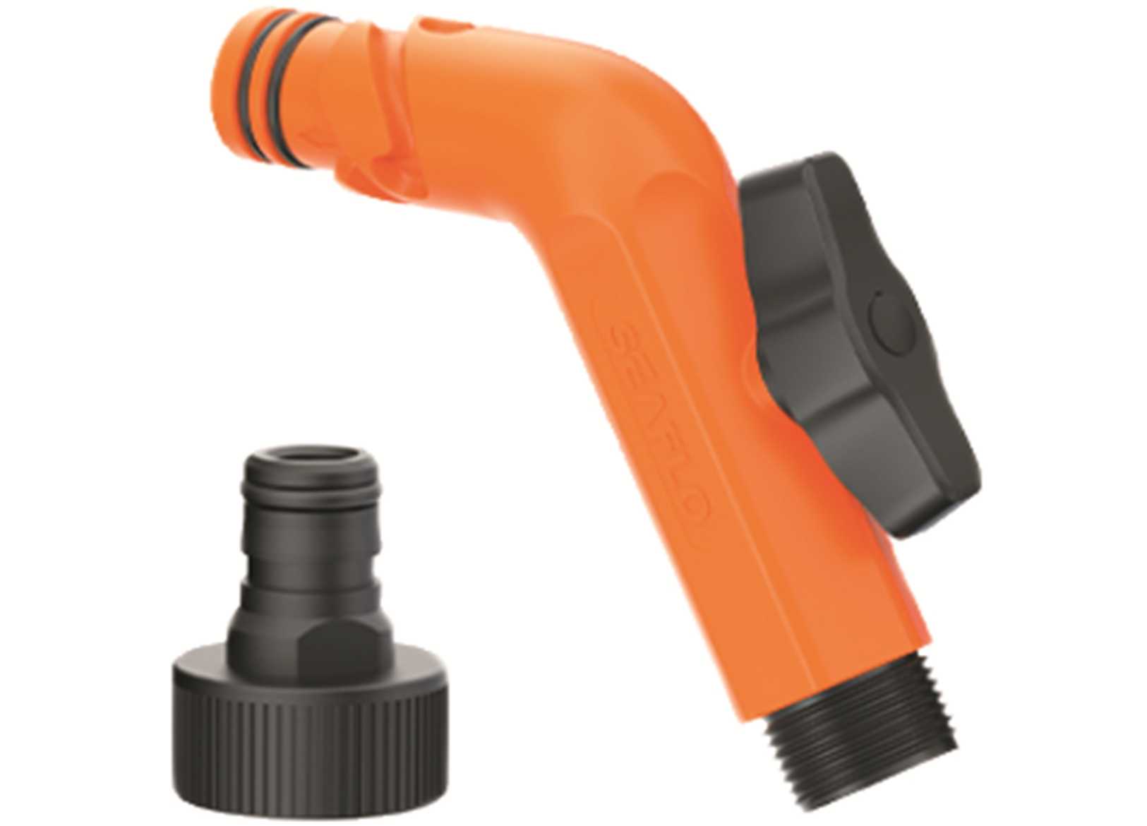 3/4 water hose connector with valve SeaFlo